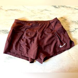 Maroon Nike running Shorts!